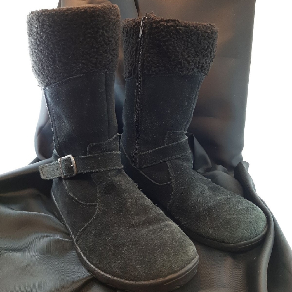 Girls Merrell Leather Insulated Boots